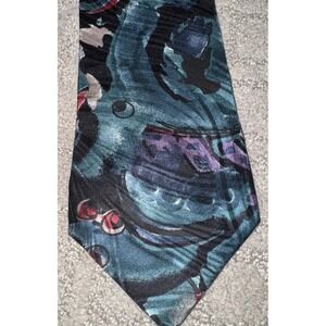 DON LOPER Beverly Hills Men's Italian Silk 57.75"x4"‎ Necktie NWT